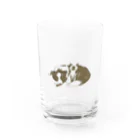 ほそぼそタイムスのいぬちゃんねこちゃん Water Glass :front