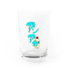 アンアガ公式のアンアガマヨネーズグッズ Water Glass :front