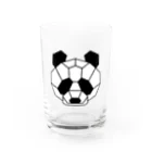 panmiのおしゃんパンダ(白塗) Water Glass :front