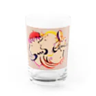 ヒーリングスマイルのsmilesmilesmile Water Glass :front