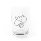 メイヨウのあたまの餃子ちゃん Water Glass :front