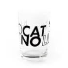 ECOGRAPHIX STOREのNO CAT, NO LIFE（Glass） Water Glass :front