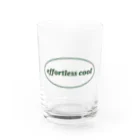 āsana ｱｰｻﾅのeffortless cool (エフォートレス クール) Water Glass :front