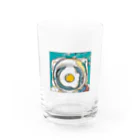 KOMEYAのegg astronaut Water Glass :front