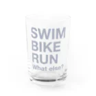 maguchinのSWIM BIKE RUN Water Glass :front