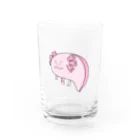 ばびゅんまるのうーぱーちゃん Water Glass :front