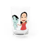 爆笑会コーポレーションの晃子さんとゼータヨシクル☆ Water Glass :front