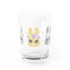 sachiko2004shopの花とうさぎ Water Glass :front