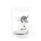 青大将の樹木 Water Glass :front