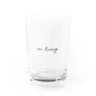 KIOSK in living. のin living. BASIC LOGO Water Glass :front