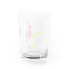 YAGEN's Baseの煙にむせる smoke 80's Water Glass :front