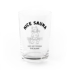LONESOME TYPEのナイスサウナ（猫） Water Glass :front