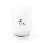 Sloping Shoulders Foxのおやゆび Water Glass :front