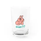 トゥディのかまってラビット Water Glass :front