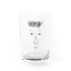 さかみーショップの何かになりたい男 Water Glass :front