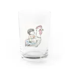 ごぼうのD.D.まさるくんwithトリ Water Glass :front