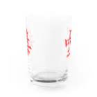 クサカイ商店の呪×毒グラス 赤 Water Glass :front