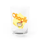 charlolのCharlie LOGO2 グラス前面