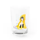 今日のゆかちゃのかっぱくん Water Glass :front