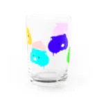 ほっぺぇた（頬平太）のしたたるウォンバット Water Glass :front