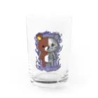 kikuchi-sanのスカルっくま　無印B Water Glass :front