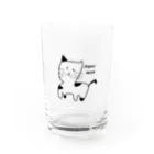 うなわるどのねこ Water Glass :front