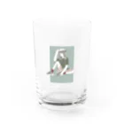 プラナリアのみどりいろってかわいいよね？ Water Glass :front