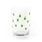 ぎんぺーのしっぽのマメミジンコのグラス Water Glass :front