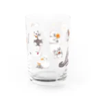 Tomomi Fujiiのずんぐり屋のカピバラべぇかりぃとずんぐり〜ず２ Water Glass :front