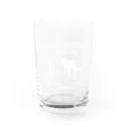 くらしに馬を　シェアホースアイランド オンラインショップのシェアホースアイランド公式ロゴ Water Glass :front