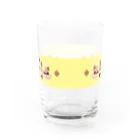 yukituboの太極拳ウサギ Water Glass :front