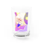 モコモコミュージアムのカコちゃん Water Glass :front