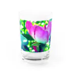 ラズリのトイカメラのpink Water Glass :front