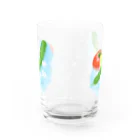 ほわぽよ。のキュウリにトマトにカッパのきゅぅちゃん Water Glass :front