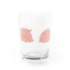 紅葉ぬこのめんめんめんだこ Water Glass :front