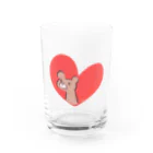 NEXT TIMEの生きるクマ@pashiri Water Glass :front