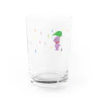 めばえるやのあめふり　くまさん Water Glass :front