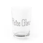 Reise GlanzのReiseGlanzロゴ グラス前面
