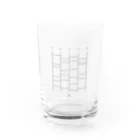 Zat-Boxのシンプルあみだくじ Water Glass :front