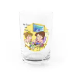 恋するビキニ muti_muti shop@yocchyamのチョコとヘッセとめろんな女子会 Water Glass :front