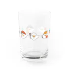 (\( ⁰⊖⁰)/) esaのｼﾁﾌｸﾄﾞﾘ Water Glass :front