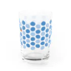 TSUBAME WORKSのdot/blue Water Glass :front