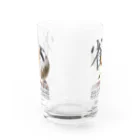 “すずめのおみせ” SUZURI店のなぁに？ Water Glass :front