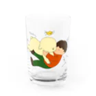 ごぼうのD.D.くんたち(ぎゅぎゅっと) Water Glass :front