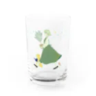 m_matsurikaのオリーブの木を植えようか Water Glass :front