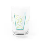 Sato_Yのしゅわしゅわのやつ/イエロー Water Glass :front