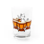  ふじねこ屋のティンパニねこ Water Glass :front