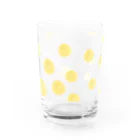 ぴよたんのまんまるぴよ Water Glass :front