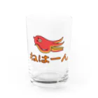 ざっころしょっぷのねはーんたこさん Water Glass :front