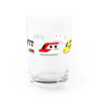 キラフルポップのコロンと新幹線 Water Glass :front